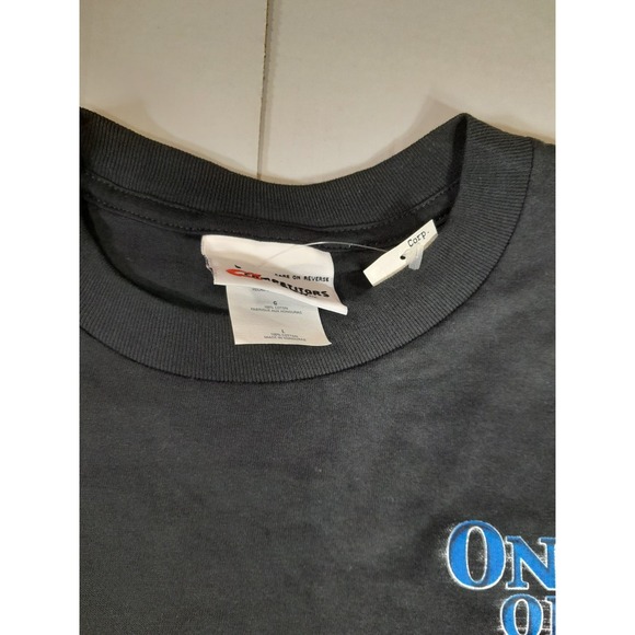 VTG  Dale Earnhardt T Shirt Men Sz L Black Nascar One Of A Kind Single Stitch - Picture 5 of 11